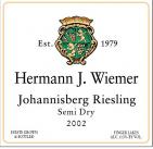 Hermann J. Wiemer - Johannisberg Riesling Finger Lakes Semi-Dry 0 (750ml)