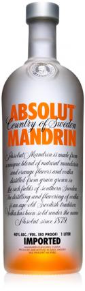 Absolut - Vodka Mandrin (375ml) (375ml)
