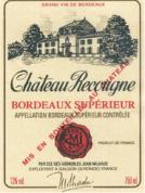 Chteau Recougne - Bordeaux Suprieur 2019 (750ml)