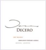 Finca Decero - Malbec Mendoza Remolinos Vineyard 0 (750ml)